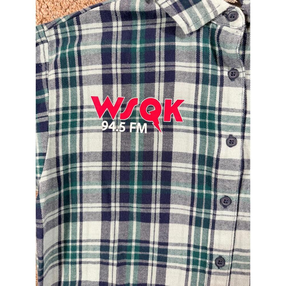 NWT Netflix Stranger Things x No Boundaries Cotton Cropped Flannel Size XXS (00) - Picture 3 of 12